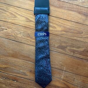 Chaps Black Paisley Men's Tie